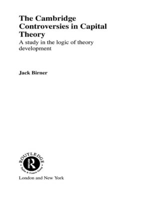 cover image of Cambridge Controversies in Capital Theory